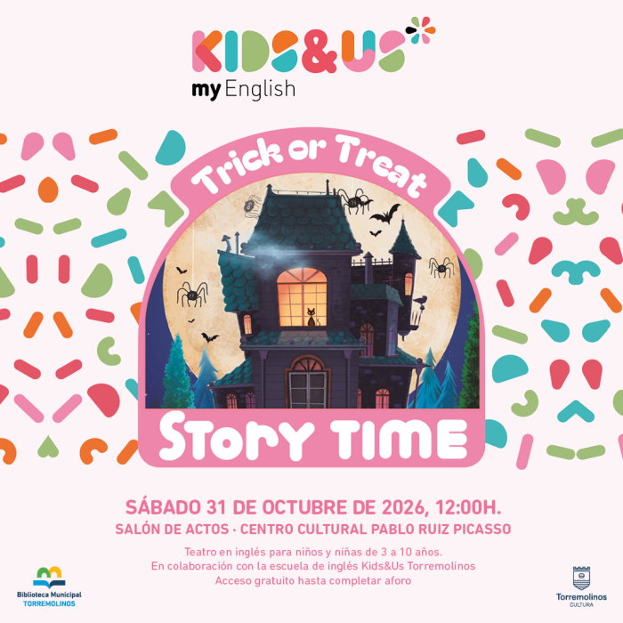 Kids & Us Torremolinos ofrece un story time por halloween