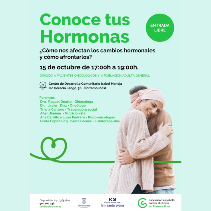 Torremolinos acoge la jornada ‘Conoce tus hormonas’ en el marco del Día mundial de la lucha contra el Cáncer de Mama