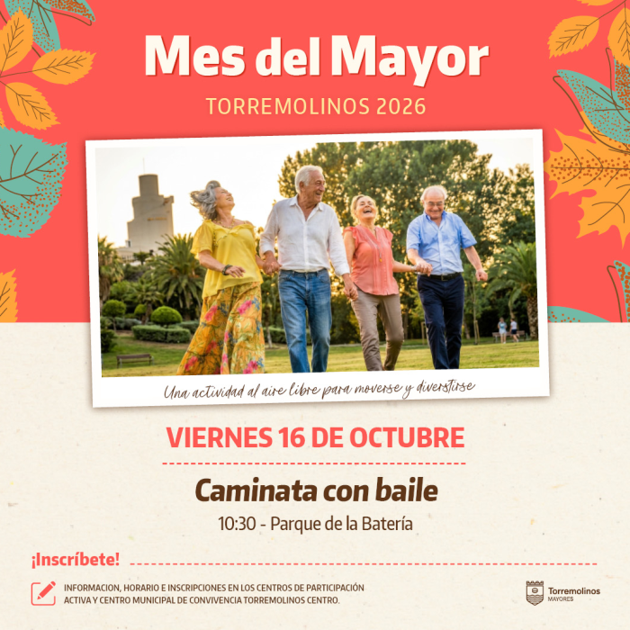 El Mes del Mayor incluye actividades saludables y divertidas como caminatas y baile