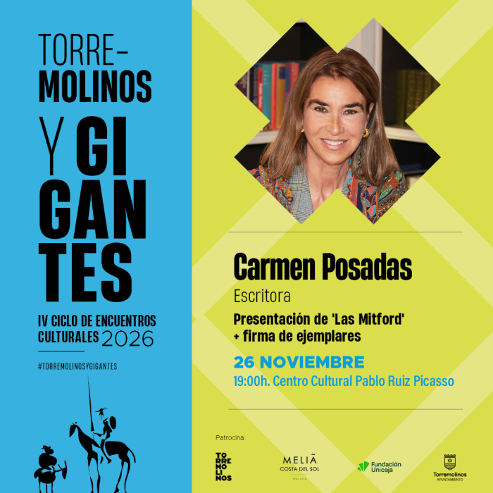 Carmen Posadas presenta su libro ‘Las Mitford’ en Torremolinos y Gigantes