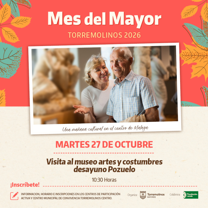 El Mes del Mayor programa una excursión al Museo de Artes y Costumbres de Málaga