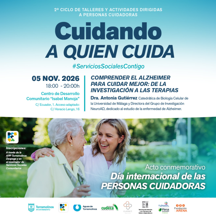 Torremolinos celebrará un acto con motivo del Día de las Personas Cuidadoras