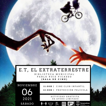 El Cine Club Infantil de Torremolinos se estrena con ‘ET, El Extraterrestre’ y actividades lúdicas para las familias 